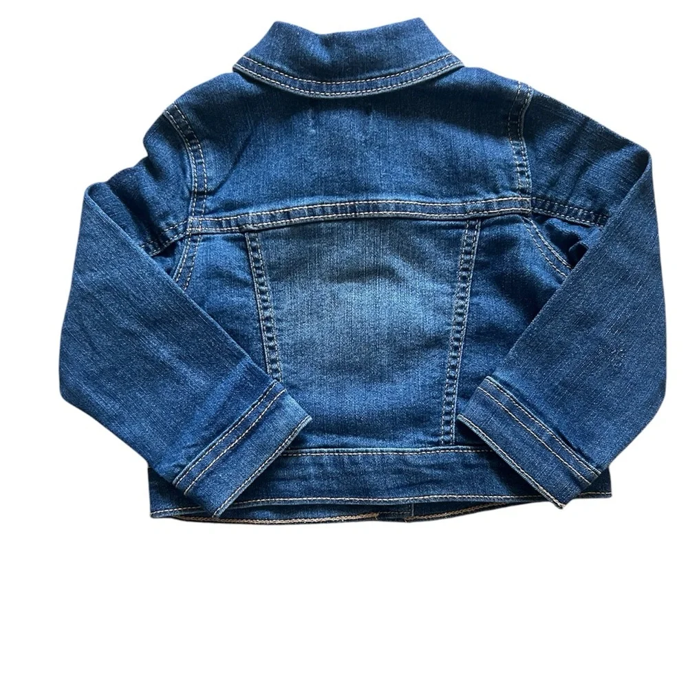 Children’s Place Toddler Girls Blue Denim Jacket | 18-24 M NWT